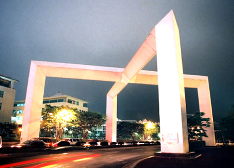 조선대학교 정문 야경 THUMBNAIL